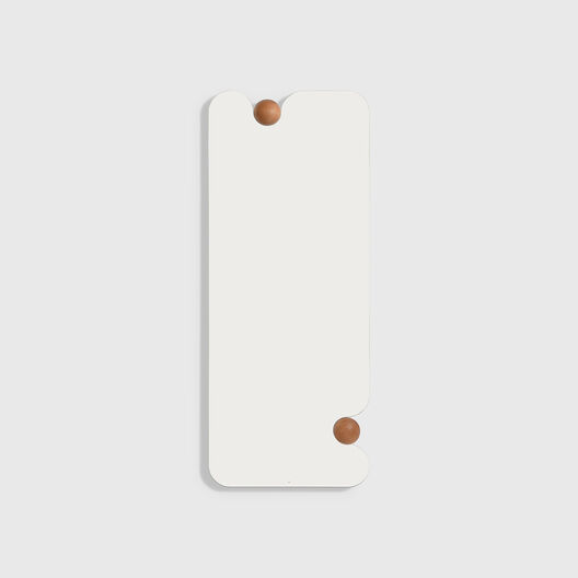 Biggest Squeeze Mirror, Mahogany